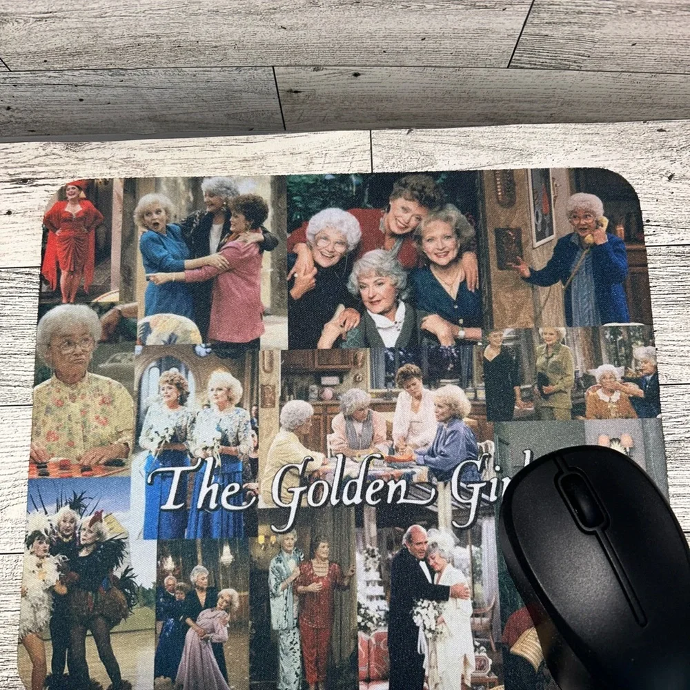 The Golden Girls Collage Computer Mouse Pad
